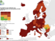 Europa, mappa del contagio. Il Piemonte resta in rosso