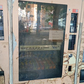 Il distributore automatico posto sotto sequestro