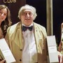 Il presidente Renzo Gai con Clara Ferretti (a sin.) e Carmen Giuffrida