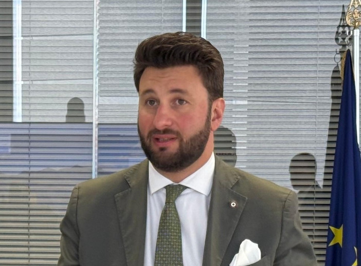 L'assessore regionale alla Sanità Federico Riboldi