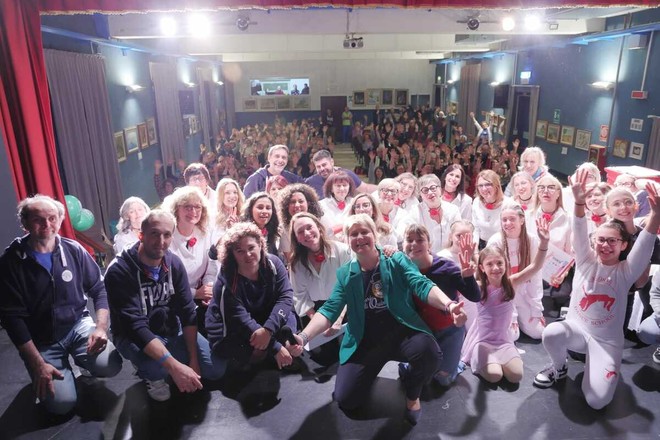 La serata di sabato scorso La serata di sabato scorso