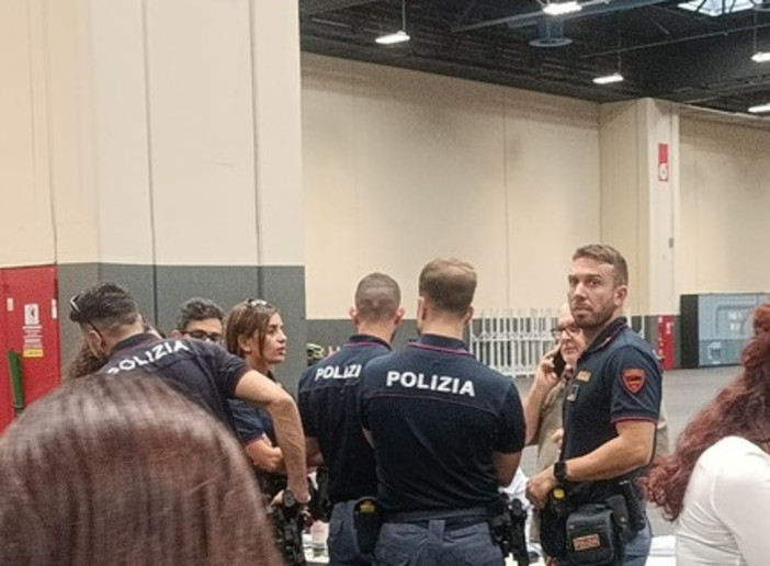 Intervenuta anche la polizia