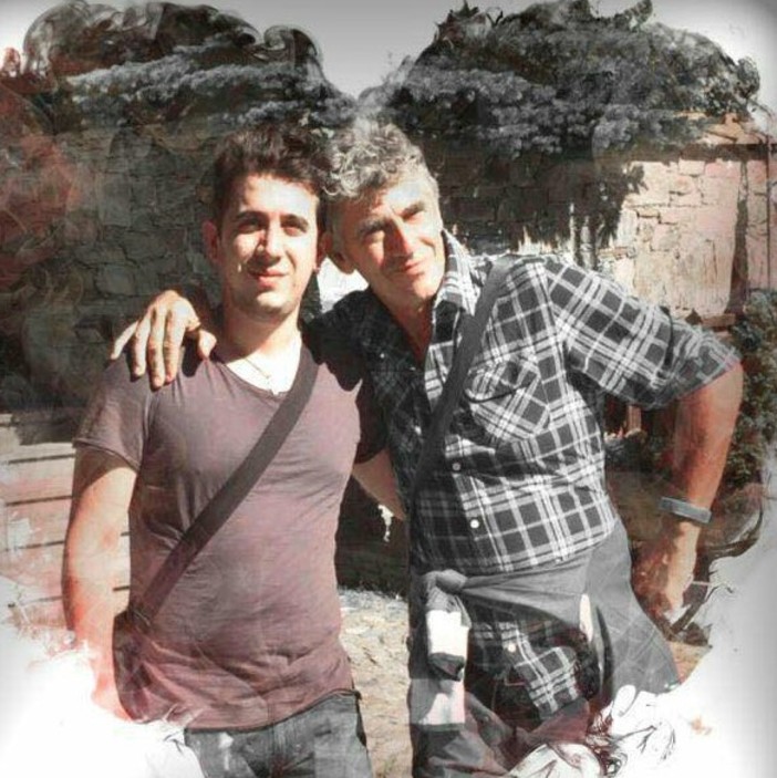 Franco con il figlio Matteo Franco con il figlio Matteo