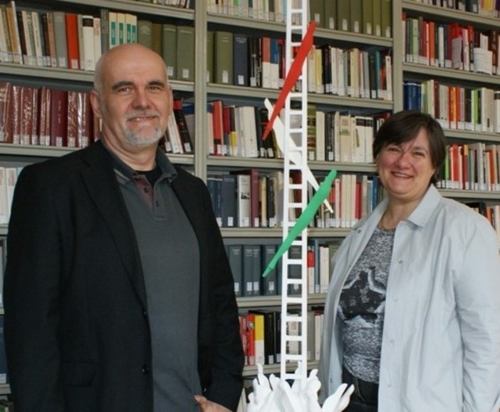 Mario Renosio e Nicoletta Fasano dell'Israt