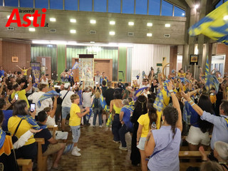 Il giubilo di Don Bosco (Ph Merphefoto, G. Frontino J.Dem.A.)