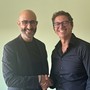 Il direttore generale dell'Asl AT Giovanni Gorgoni con il dottor Marco Cannì, responsabile della Struttura semplice dipartimentale di Chirurgia Mammo Pelvica