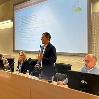 Immagine di Marco Gabusi, assessore regionale ai Trasporti, da un intervento dell'11-11-2024