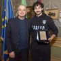 Fina con il vicepresidente del Consiglio regionale Graglia Fina con il vicepresidente del Consiglio regionale Graglia