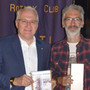 Gian Marco Griffi al Rotary Club Asti, tra romanzo e realtà