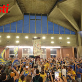 Il giubilo di Don Bosco (Ph Merphefoto, G. Frontino J.Dem.A.)