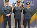Il comandante Garaglio al passaggio di consegne