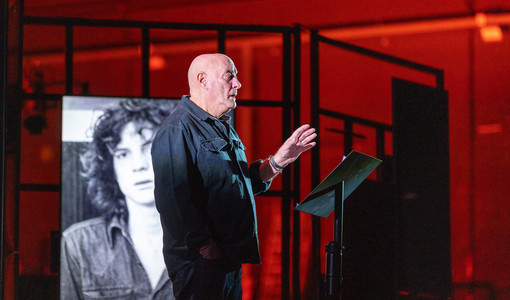 Stefano Nazzi durante il suo tour (Ph. VL)