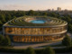 Un render che mostra una porzione dell'ambiziosissimo progetto Un render che mostra una porzione dell'ambiziosissimo progetto