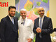 L'assessore Riboldi con il dg Gorgoni all'open day al Cardinal Massaia (in mezzo il dirigente Oncologia)