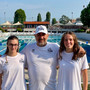 Lucia Tassinario e Maddalena Bertelli con Pino Palumbo