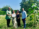 All’inaugurazione ufficiale del nuovo boschetto di Paulownia erano presenti: l’assessore Antonino Russo - Assessore al Verde del Comune di Orbassano, Clara Bonaudi e Denise Bonaudi del CDA Boman e Daniele Berruti Presidente Paulownia Piemonte Nazionale