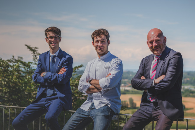 Da sx: Stefano Nicola, Alex Ferrero e Alessandro Garberoglio. Foto di Luca Ostanel