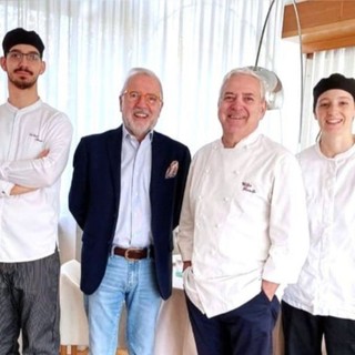 I fratelli Roberto e Walter Ferretto con le due nuove &quot;leve&quot;: Gabriele Bianco e Chiara Pelosi