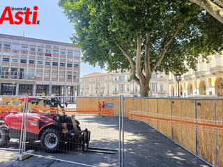 L'allestimento di AstiMusica 2025