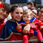 Un'immagine della Sbandierata del Santo ad Asti (Merphefoto)