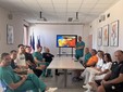 Il direttore generale Giovanni Gorgoni con: il direttore della struttura complessa di Ortopedia Federico Dettoni, gli specialisti Marco Dapavo, Simona Merlone, Michel Calò e Umberto Galluzzo, il direttore della Medicina Fisica e Riabilitazione Giovanna Lombardi, Fabrizio Canella direttore tecnico e Simone Soranzo club manager della Moncalieri Basket, Marco Caccialupi direttore sportivo Orange Futsal Asti, Matteo Binello dirigente Monferrato Rugby con il giocatore Andrea Bettiol. Il direttore generale Giovanni Gorgoni con: il direttore della struttura complessa di Ortopedia Federico Dettoni, gli specialisti Marco Dapavo, Simona Merlone, Michel Calò e Umberto Galluzzo, il direttore della Medicina Fisica e Riabilitazione Giovanna Lombardi, Fabrizio Canella direttore tecnico e Simone Soranzo club manager della Moncalieri Basket, Marco Caccialupi direttore sportivo Orange Futsal Asti, Matteo Binello dirigente Monferrato Rugby con il giocatore Andrea Bettiol.
