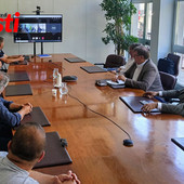 Le immagini dell'incontro di oggi in Provincia