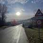 L'ingresso al ponte dell'Olla a Gaiola in direzione Cuneo