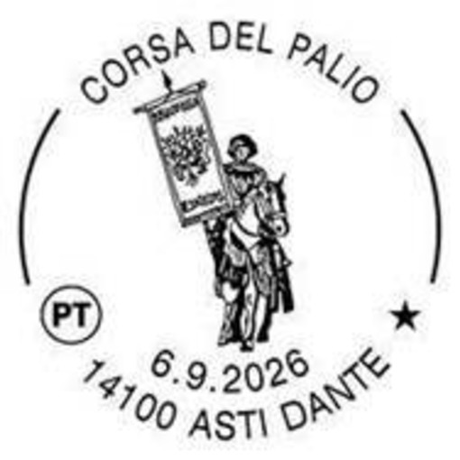Poste Italiane celebra il Palio di Asti con un annullo filatelico speciale