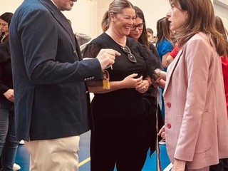 Le immagini dell'inaugurazione della palestra Jona