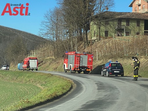 Grave incidente stradale a Calosso d'Asti, interviene l'elisoccorso