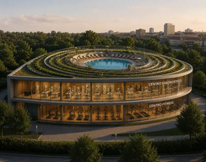 Un render che mostra una porzione dell'ambiziosissimo progetto