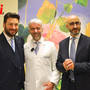 L'assessore Riboldi con il dg Gorgoni all'open day al Cardinal Massaia (in mezzo il dirigente Oncologia)