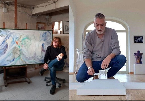 Moncalvo Expo, gran finale con Marco Faggi e Pablo T: un incontro d’arte “oltre i sensi”