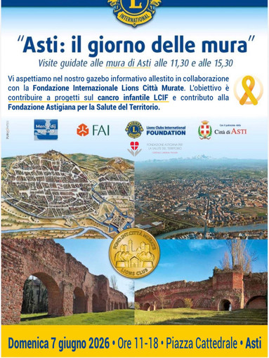 La locandina con l'appuntamento di domenica 7 giugno