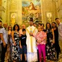 Don Emanuele con la famiglia
