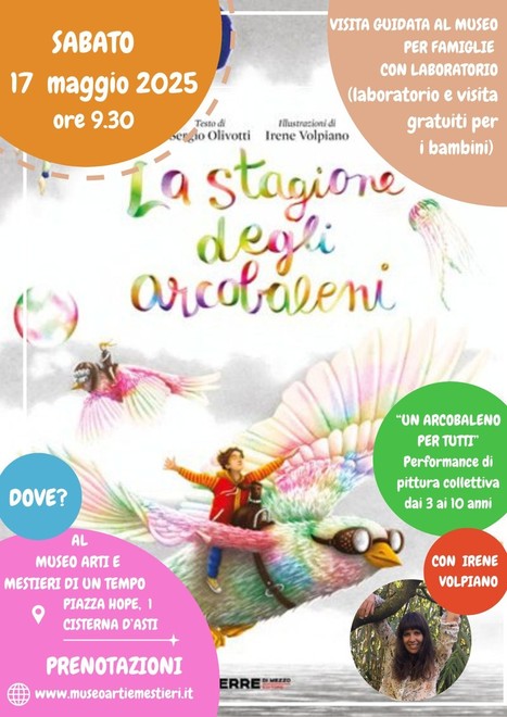 &quot;Un arcobaleno per tutti&quot; con Irene Volpiano