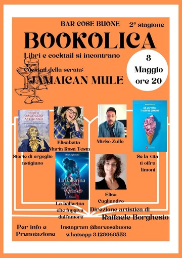 La locandina dell'evento di giovedì