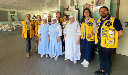 Solidarietà a Monale: i Lions in campo per la mensa sociale