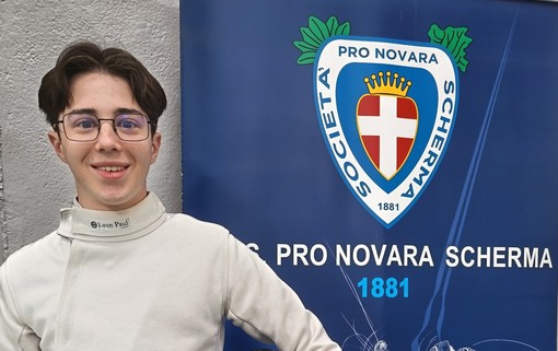 Lo spadista Luca Sorgi