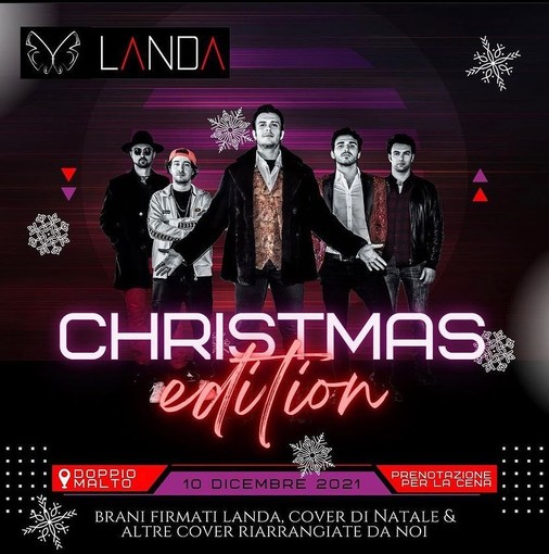 La band 'Landa' torna ad Asti con il nuovo live Christmas Edition