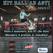 L'hit ball torna protagonista ad Asti tra sfide al vertice e solidarietà