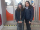 L’allieva Beatrice Cerrato e la prof.ssa Barbara Loria il giorno della Finale dei Giochi di Fibonacci L’allieva Beatrice Cerrato e la prof.ssa Barbara Loria il giorno della Finale dei Giochi di Fibonacci