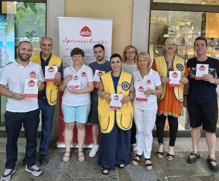 "Scegli l’amore, dona la vita": AIDO e Lions Club Asti Alfieri insieme per promuovere la donazione degli organi "Scegli l’amore, dona la vita": AIDO e Lions Club Asti Alfieri insieme per promuovere la donazione degli organi