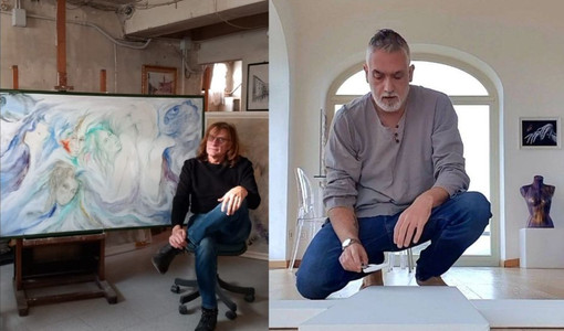 Moncalvo Expo, gran finale con Marco Faggi e Pablo T: un incontro d’arte “oltre i sensi”