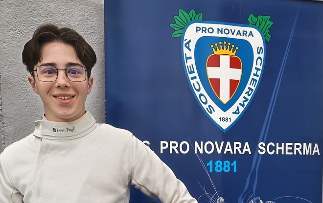 Lo spadista Luca Sorgi