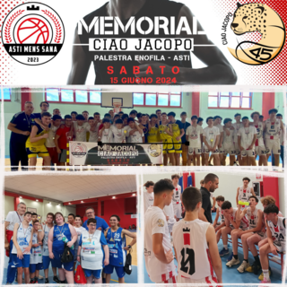&quot;Ciao Jacopo&quot;: a 9 anni dalla scomparsa il primo Memorial di basket dedicato a Jacopo Basilietti