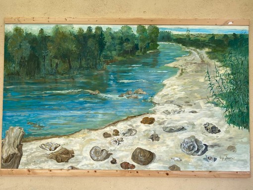 Il murale di Luigi Amerio