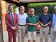I vincitori del “Memorial Ferrante Marengo” con Costante Marengo, il presidente del