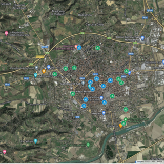 Iniziano oggi ad Asti i lavori per le stazioni di bike sharing: 80 e-bike per muoversi in città grazie ad una app