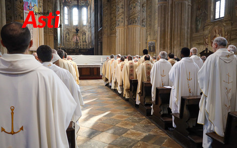 La celebrazione della Messa del Crisma in Cattedrale (Merphefoto)